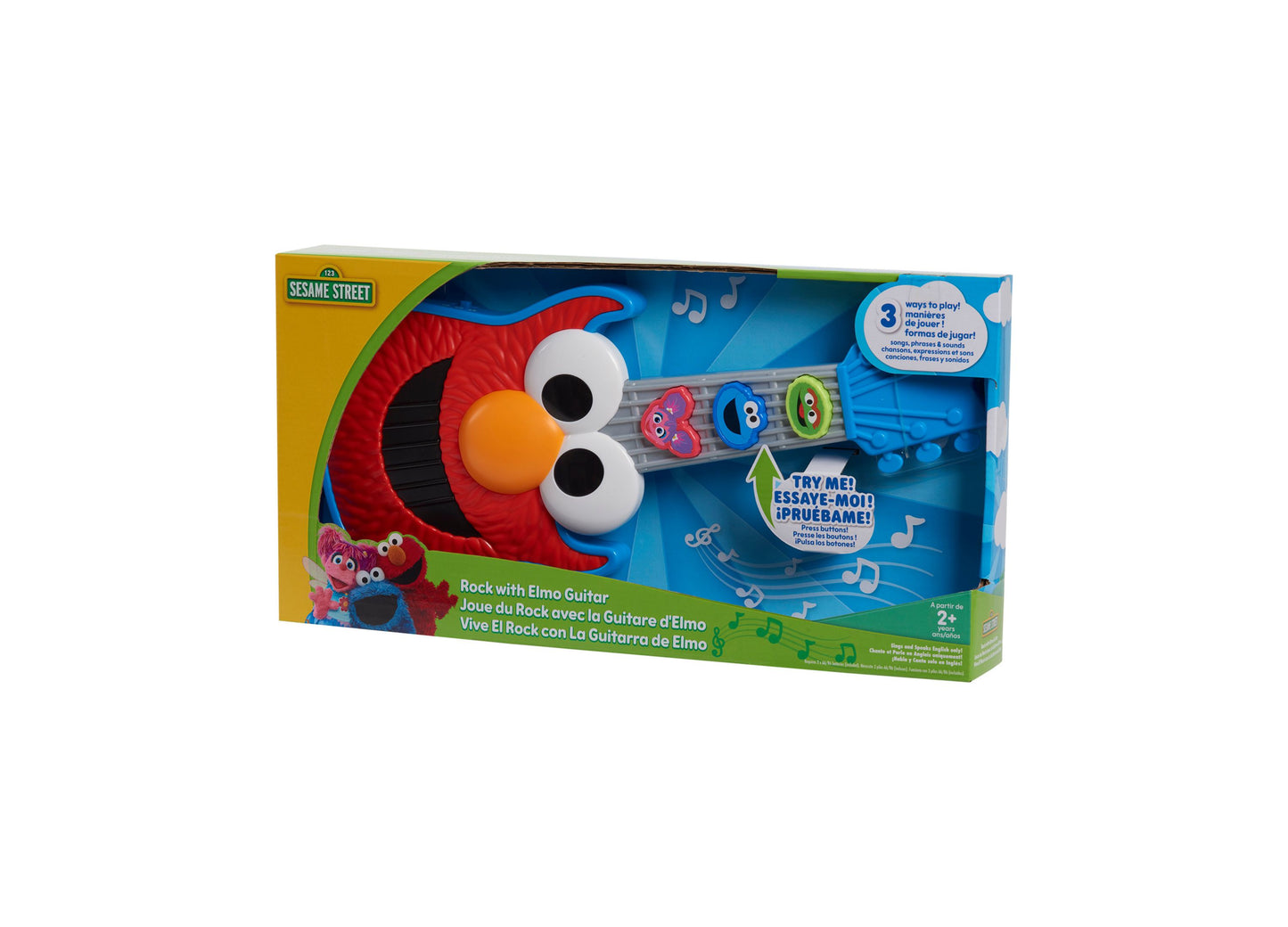 Sesame Street Rock with Elmo Interactive Guitar Toy