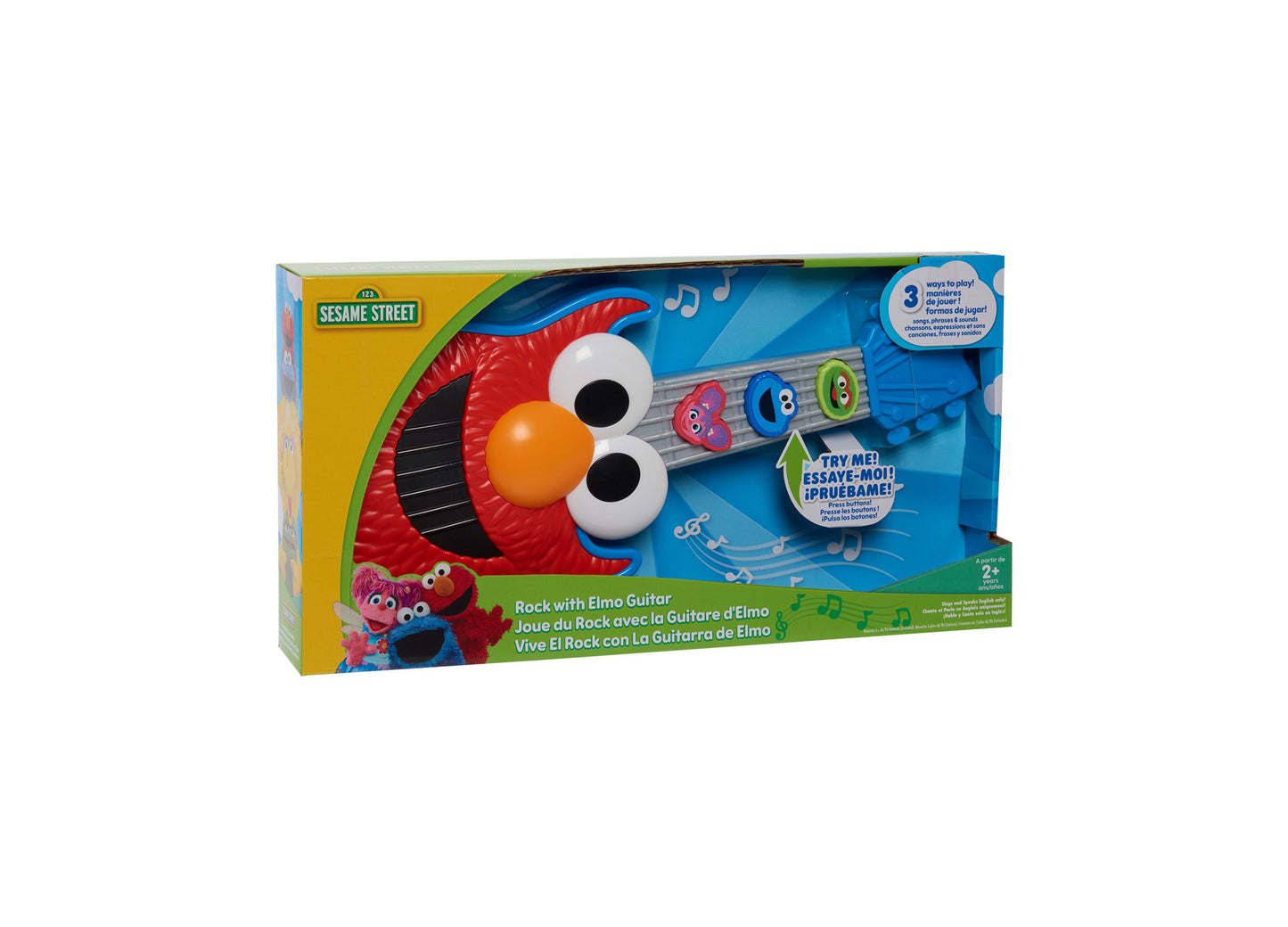 Sesame Street Rock with Elmo Interactive Guitar Toy