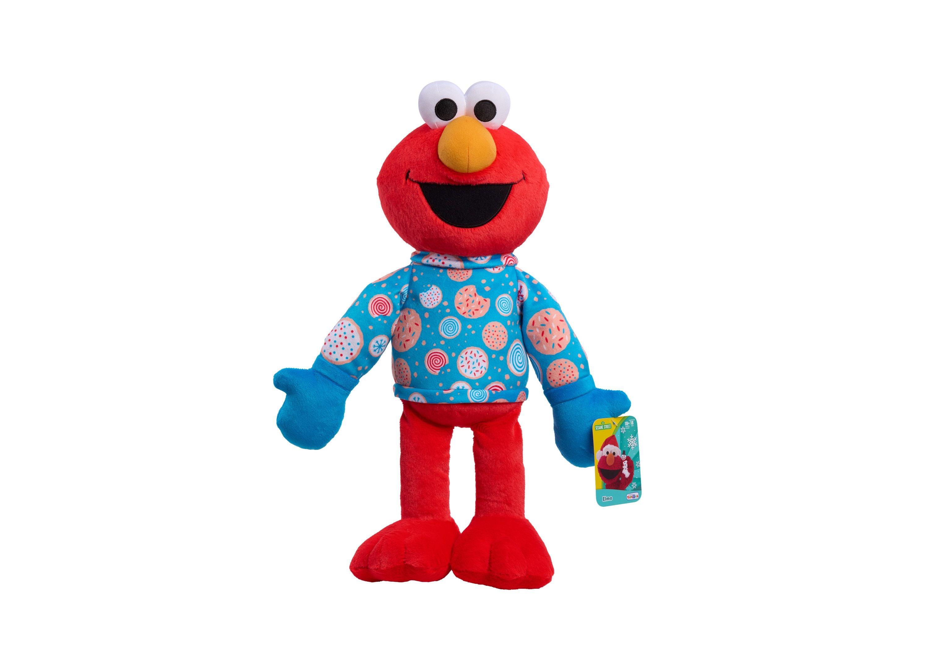 Sesame Street Elmo Holiday Large Plush Toy Toys R Us