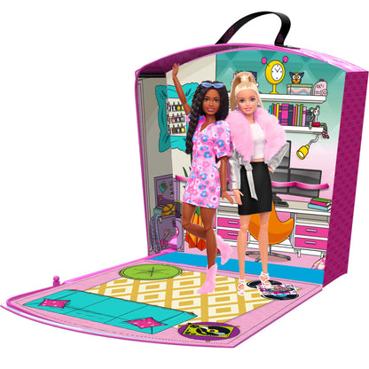 Barbie Store N' Play Doll Zipper Storage Case - Holds 8 Dolls