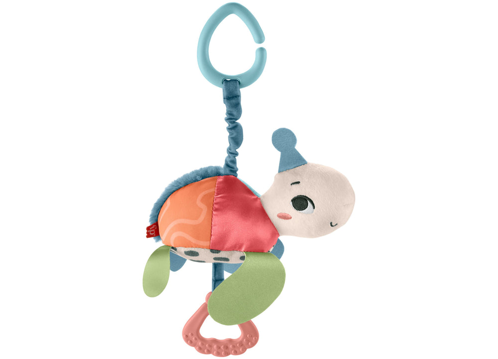 Planet Friends Sea Me Bounce Turtle Baby Stroller Toy with Sensory Details