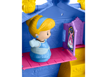 Disney Princess Cinderella On-the-Go Playset for Toddler Pretend Play, 2 Figures