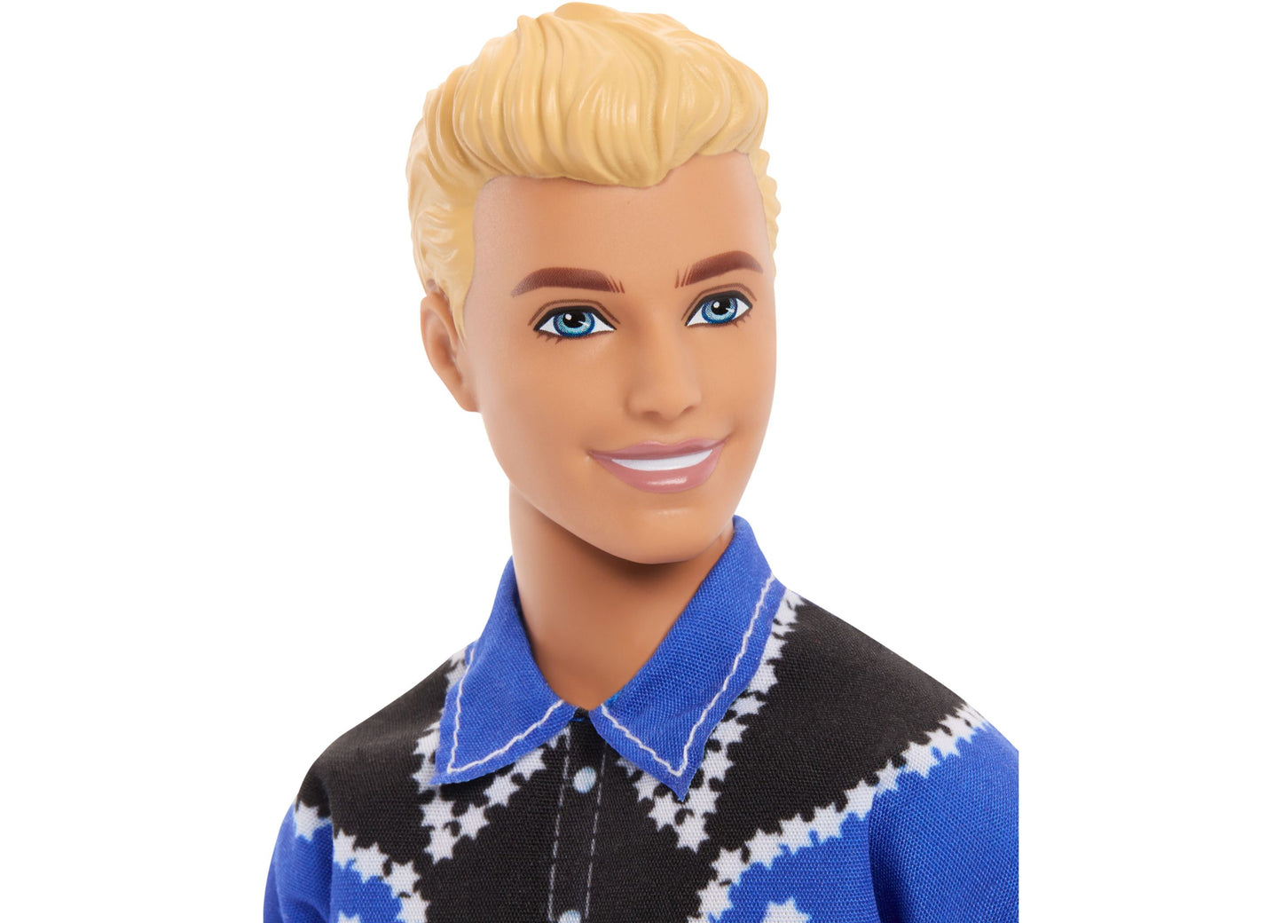 Barbie Fashionistas 65th Anniversary Ken Doll 226, Blonde Fashion Doll with Western Look