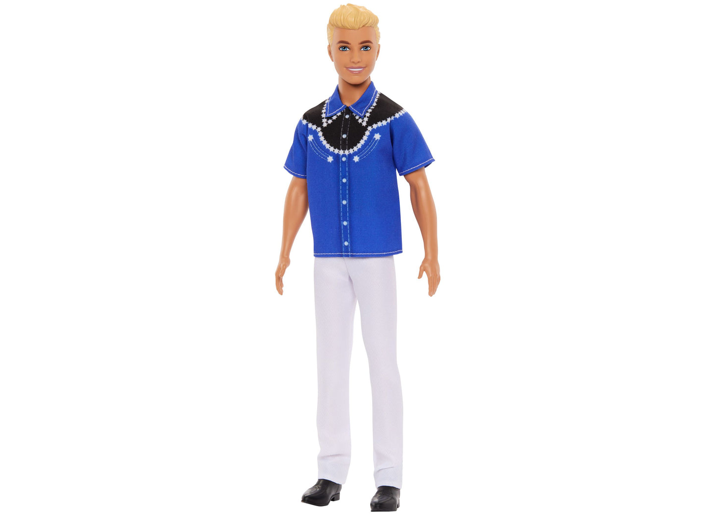 Barbie Fashionistas 65th Anniversary Ken Doll 226, Blonde Fashion Doll with Western Look