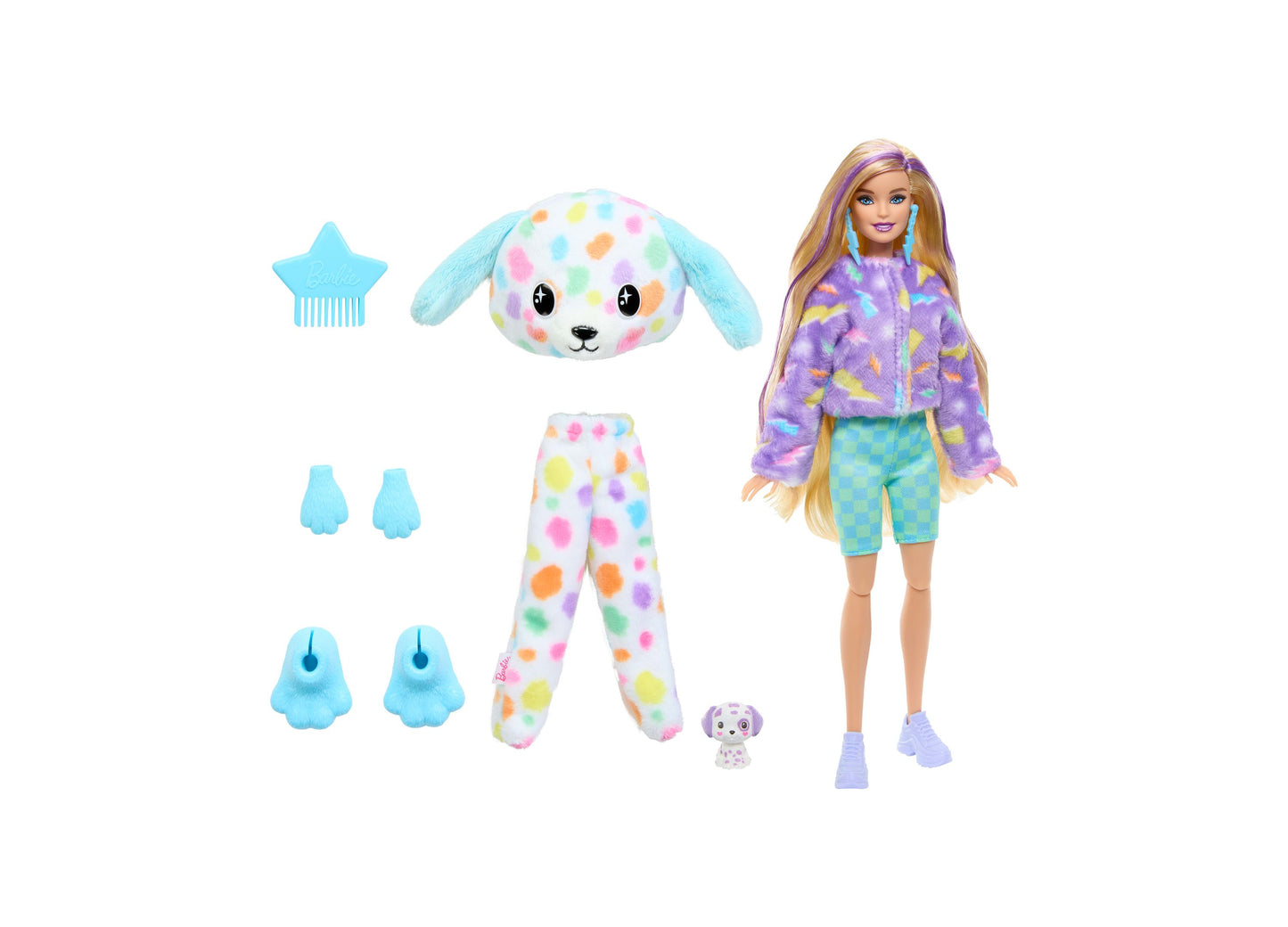 Barbie Cutie Reveal Color Dream Series Doll, Dalmatian Costume