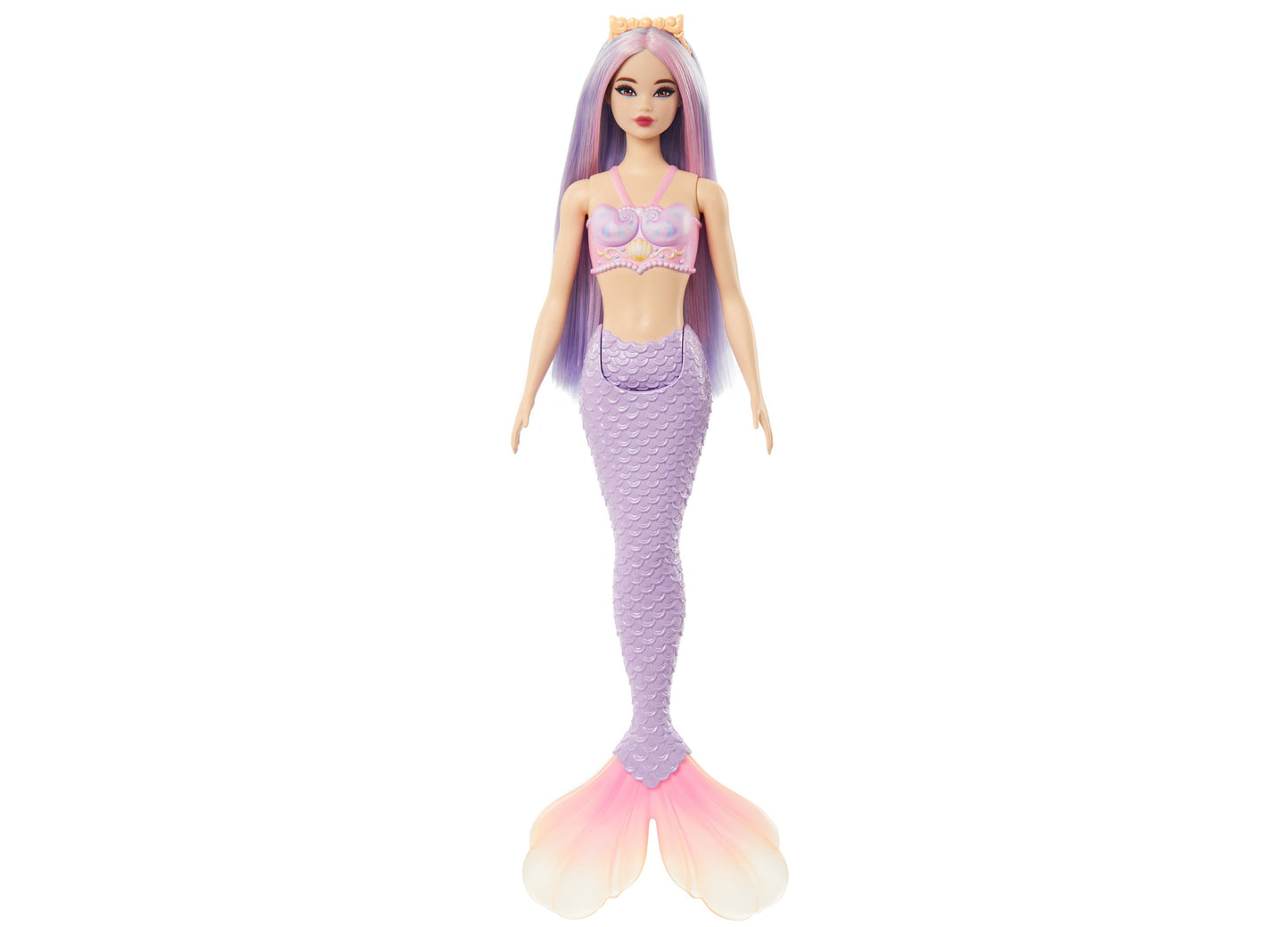 Barbie Mermaid Dolls with Colorful Hair, Tails and Headband Accessories