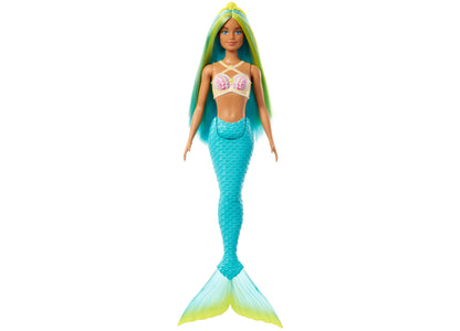 Barbie Mermaid Dolls with Colorful Hair, Tails and Headband Accessories