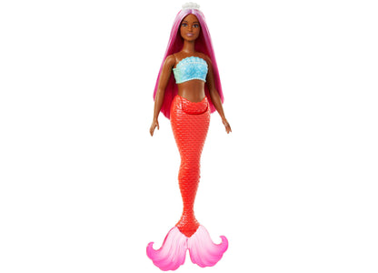 Barbie Mermaid Dolls with Colorful Hair, Tails and Headband Accessories