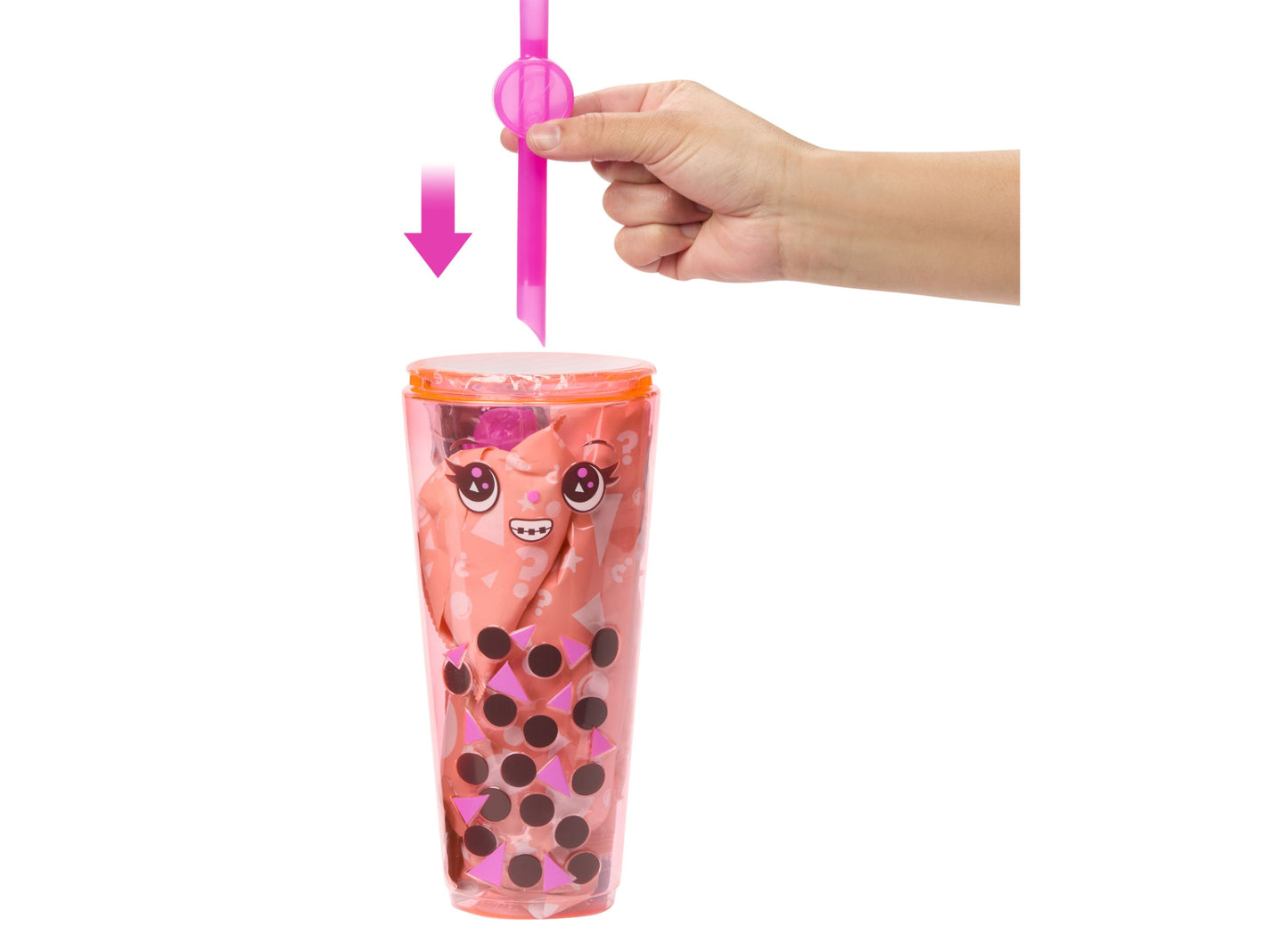 Barbie Pop Reveal Bubble Mango Mochi Scented Tea Series with Doll Accessories Set