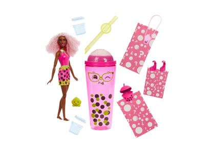 Barbie Pop Reveal Bubble Berry Bliss - Scented Tea Series Fashion Doll with Accessories