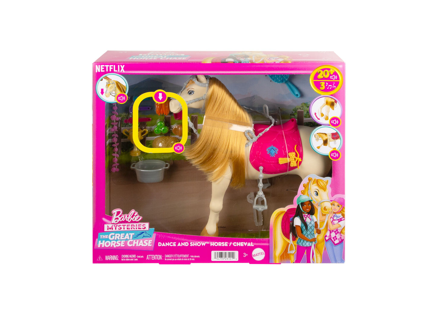 Barbie Mysteries: Great Horse Chase Interactive Toy Horse