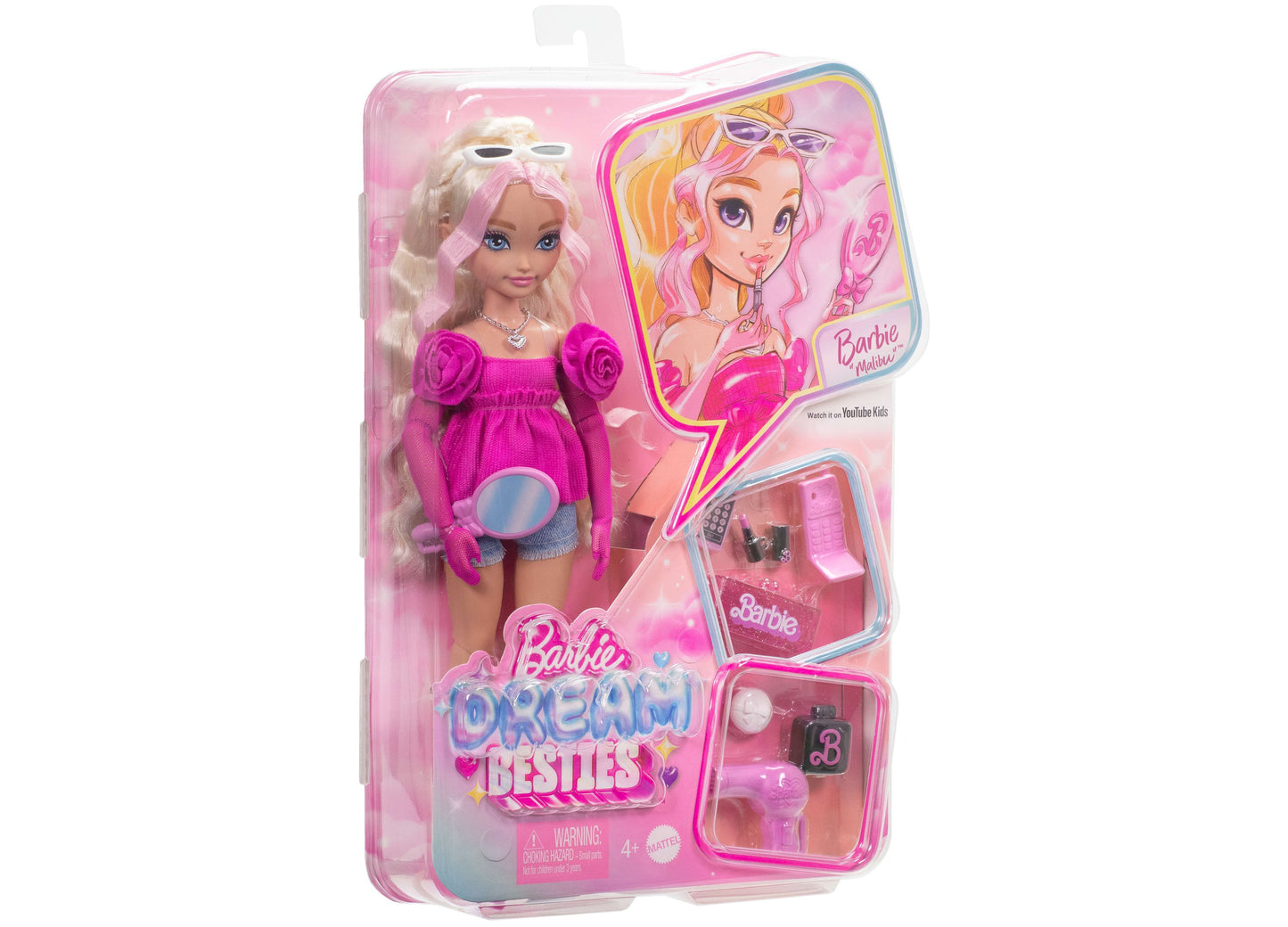 Barbie Dream Besties Barbie Malibu Doll and Accessories