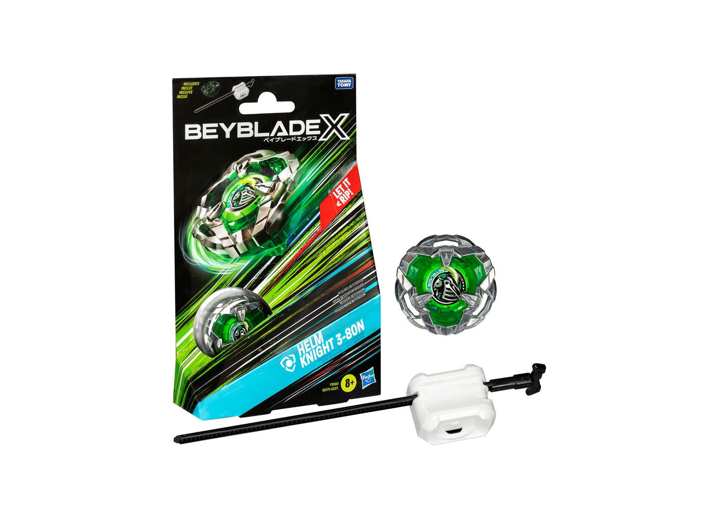 Beyblade X Helm Knight 3-80N Defense Starter Pack