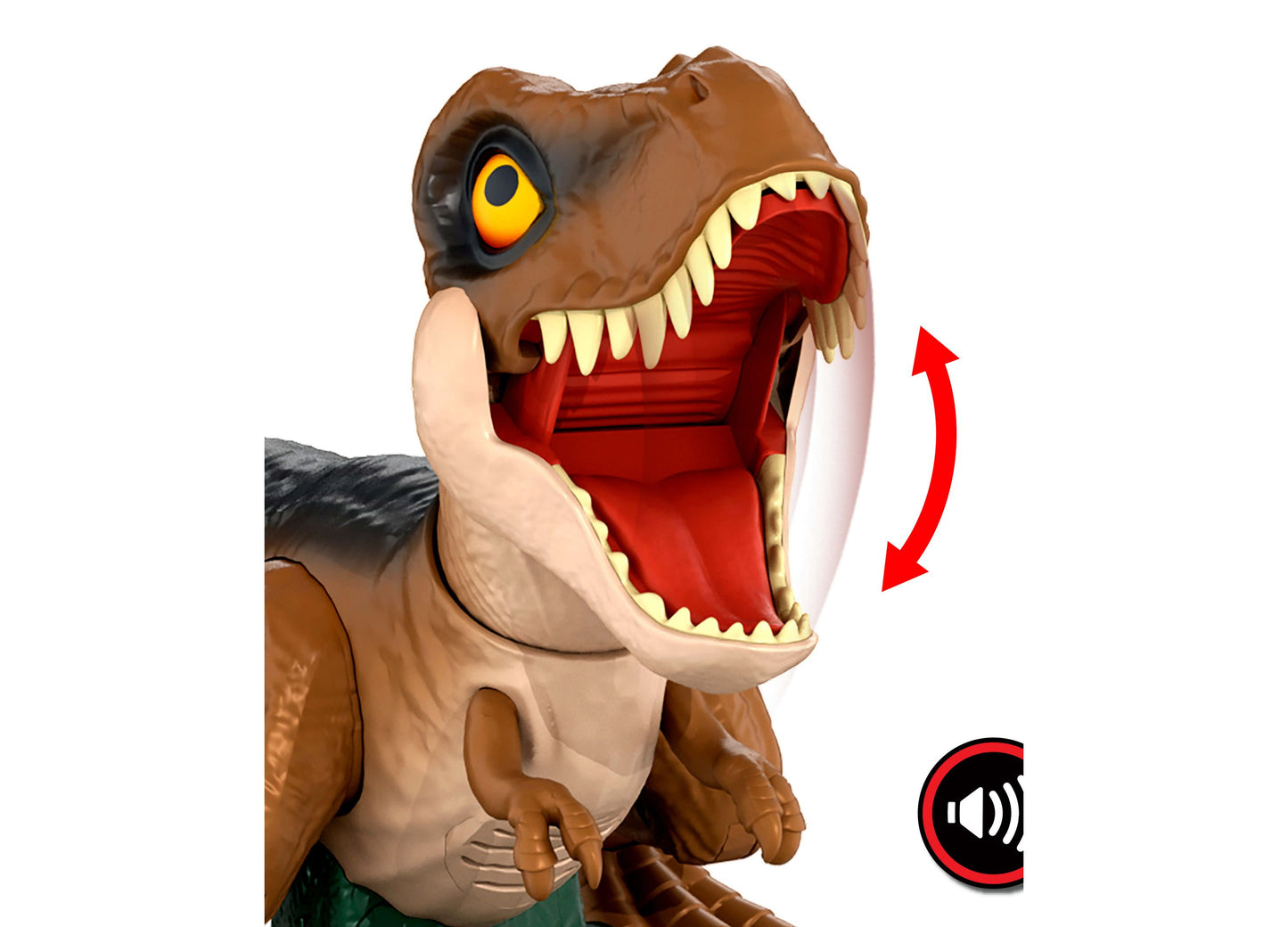 Jurassic World Radio Control Roarin' Frenzy T-Rex - 16 Inches