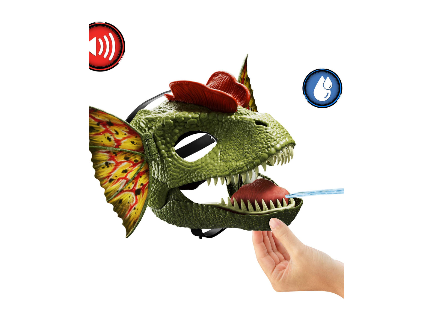 Jurassic World Venom Launchin' Dilophosaurus Sound Mask