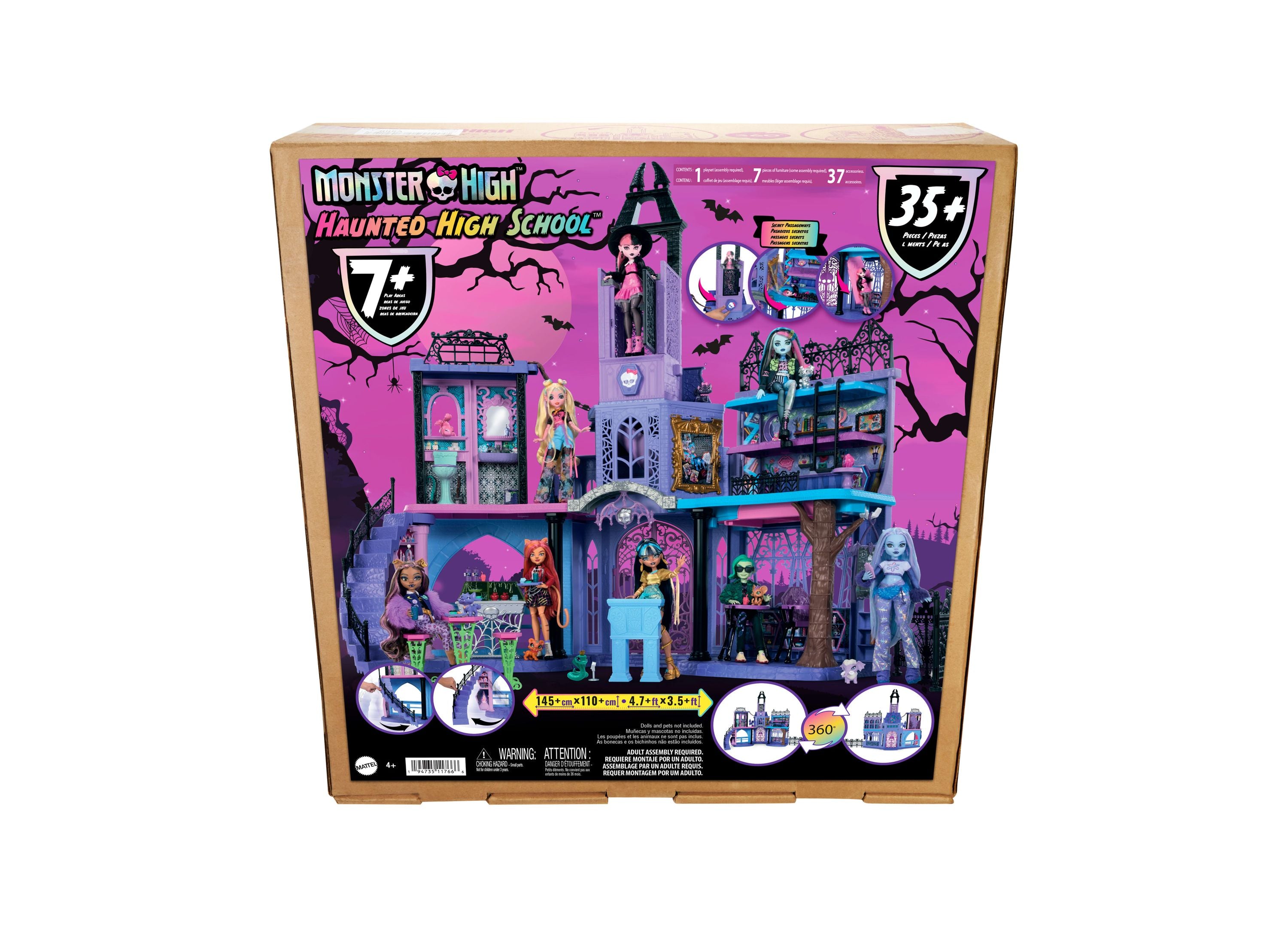 Monster High Haunted High School Spooktastic Dollhouse Playset Toys R Us