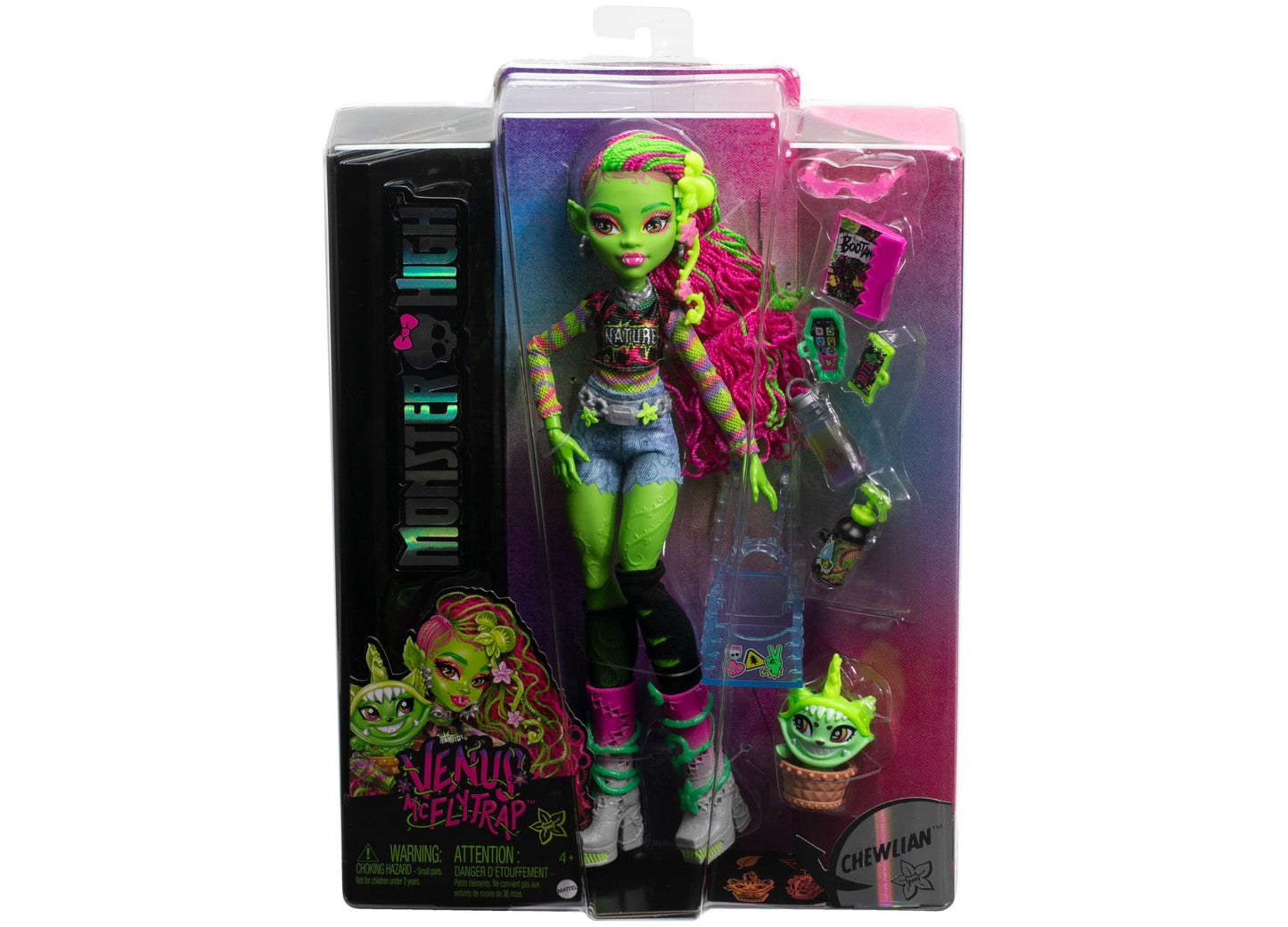 Monster High Fashion Doll - Venus McFlytrap with Stylish Accessories