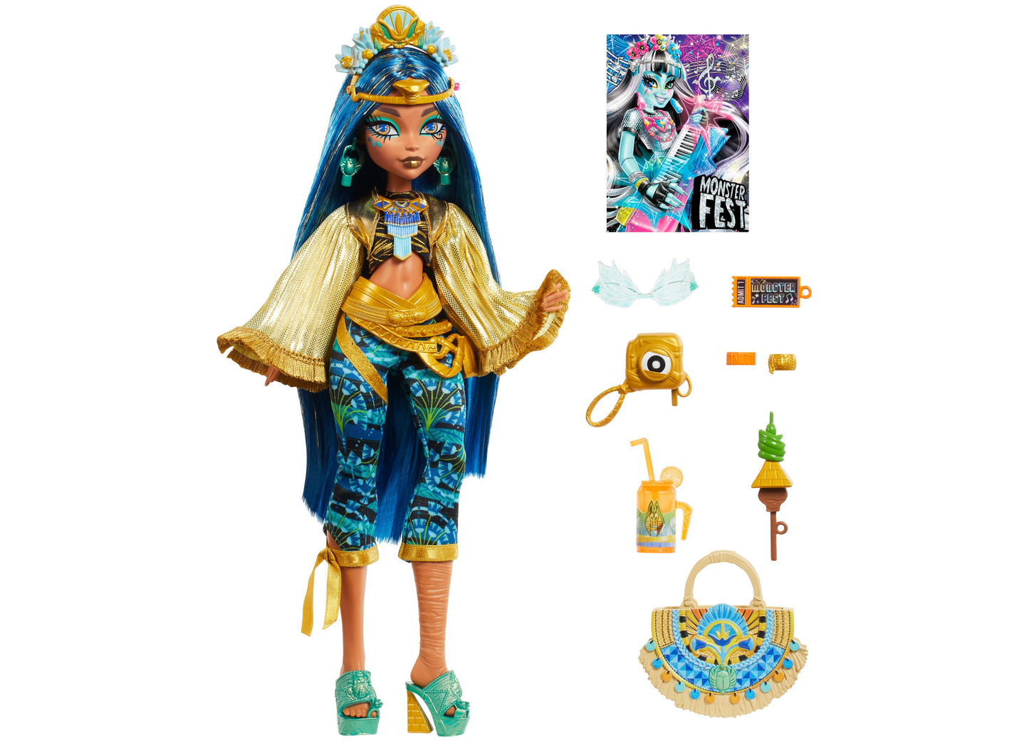 Monster High Monster Fest Fashion Doll - Cleo De Nile