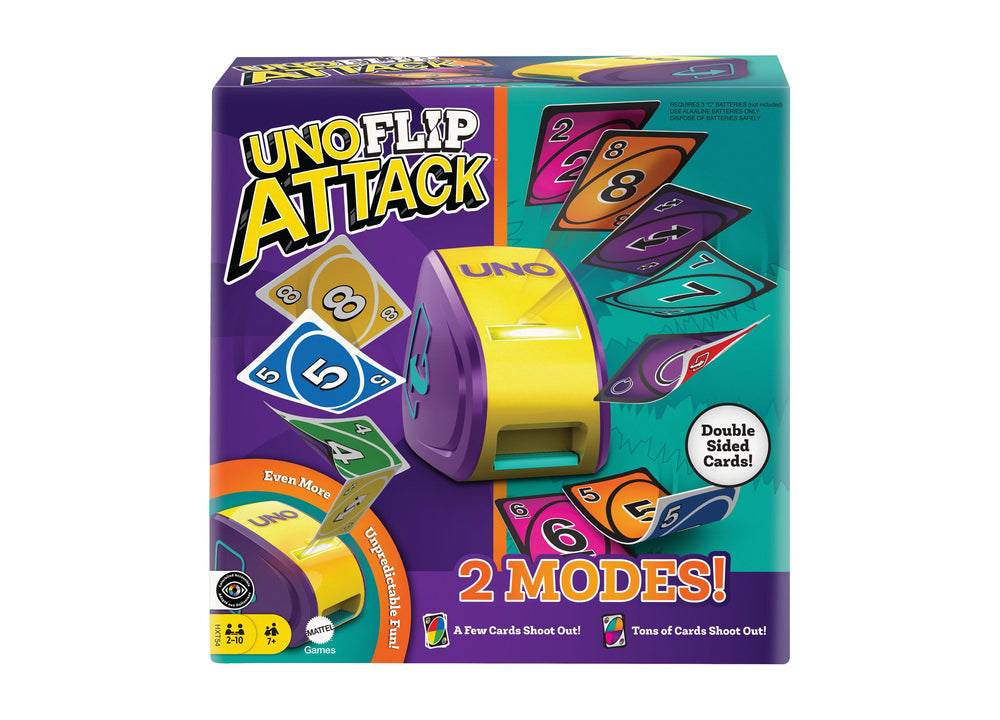 Mattel UNO Flip Attack Card Game