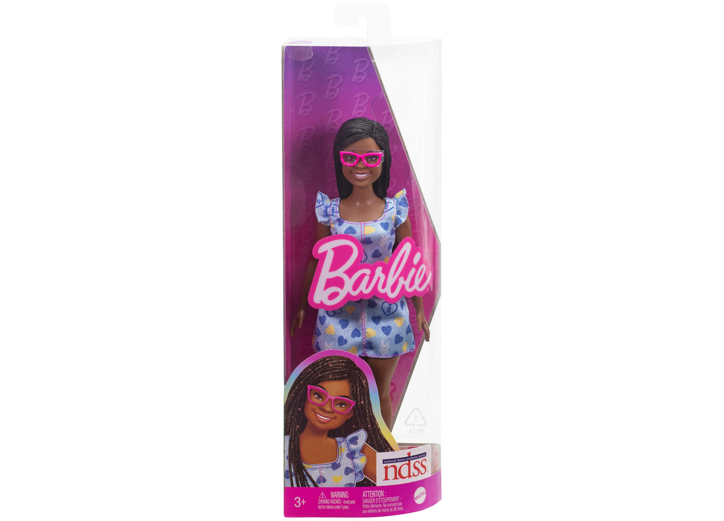 Barbie Fashionistas Doll Black Hair & Brown Eyes with Down Syndrome