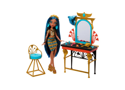 Monster High Cleo De Nile Self-Scare Day Doll and Playset