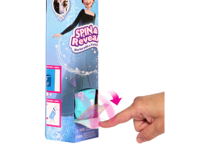 Disney Frozen Spin Reveal Anna Fashion Doll - 11 Interactive Surprises