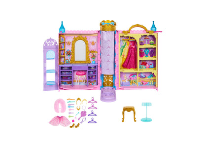 Disney Princess Ready for the Ball Closet with Fashions, Accessories & Storage