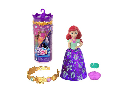 Disney Princess Royal Color Reveal - Gem-Themed Mystery Doll