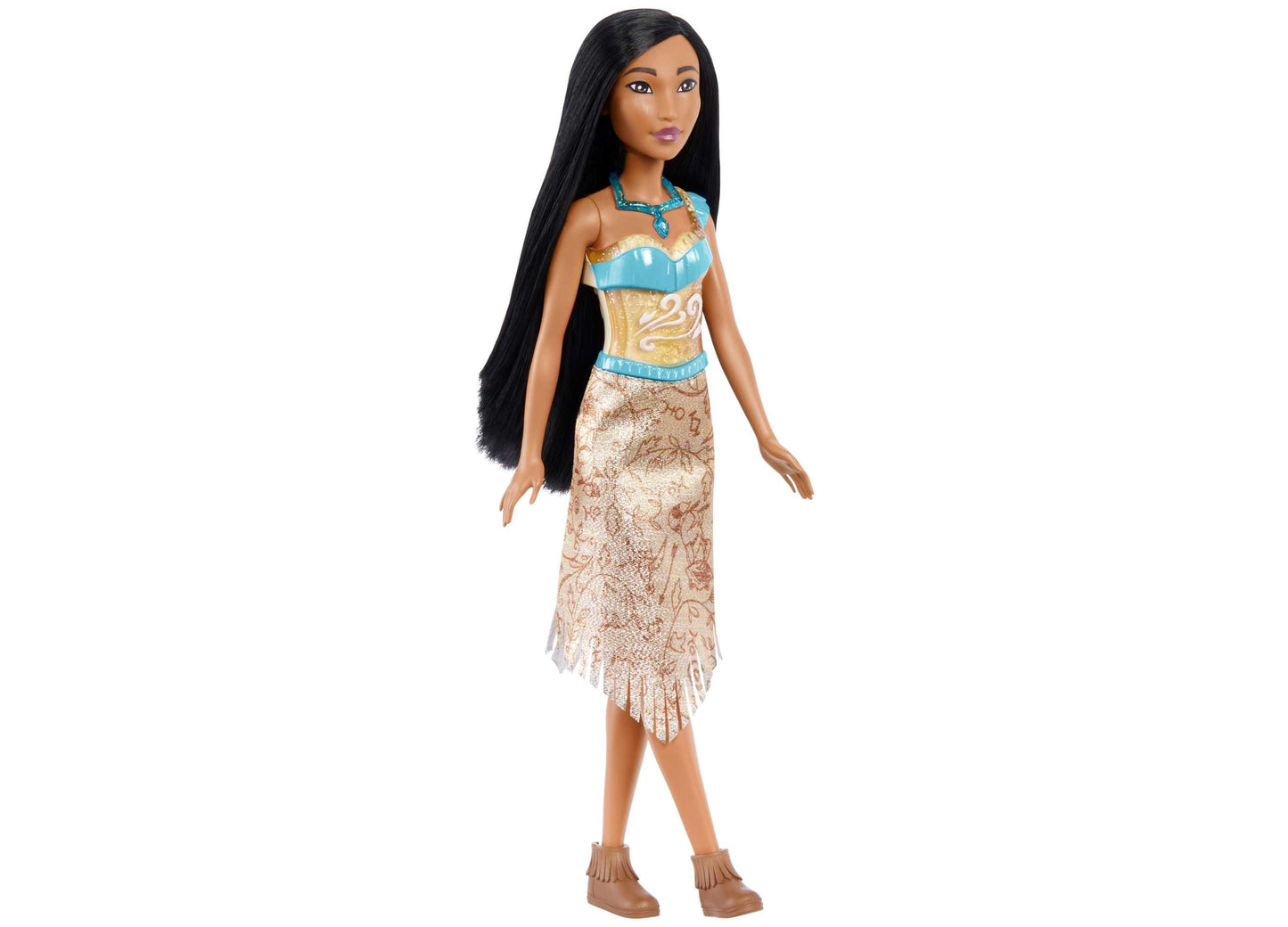 Disney Princess Pocahontas Fashion Doll with Sparkling Outfit and Accessories