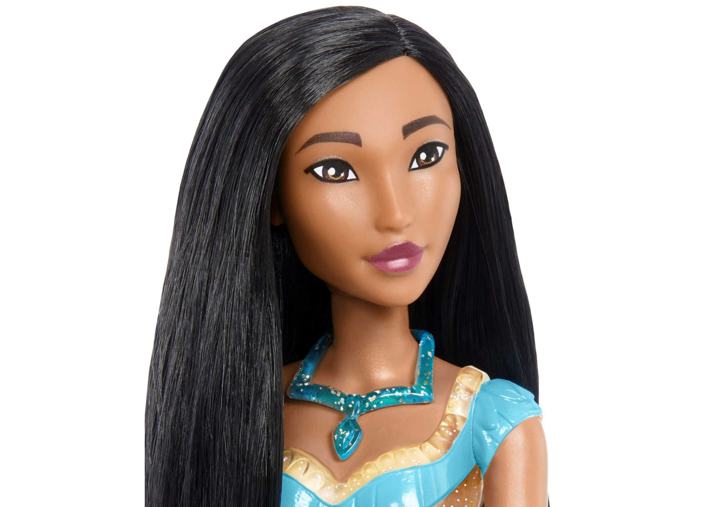 Disney Princess Pocahontas Fashion Doll with Sparkling Outfit and Accessories