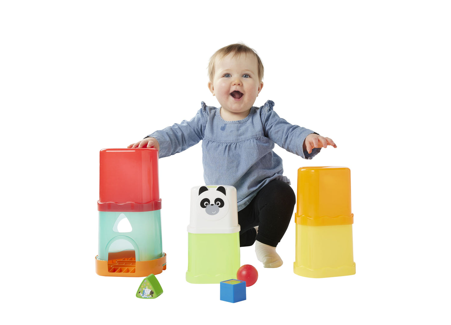 Imaginarium Drop and Roll Stacking Cups for Playful Learning