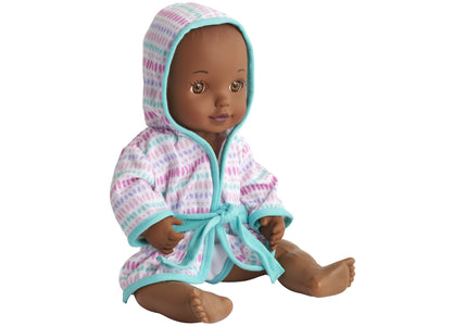 You & Me 12 inch Bath Time Baby Doll - Robed and Ready!