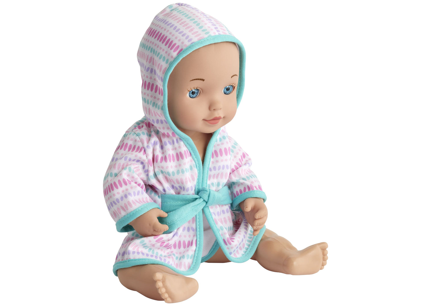 You & Me 12-inch Bath Time Baby Doll with Cozy Robe