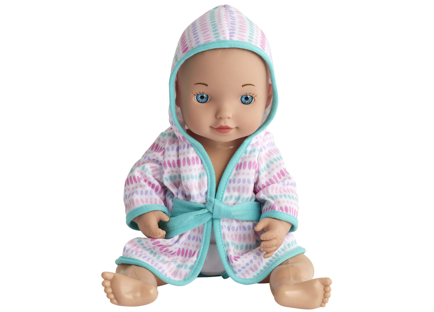 You & Me 12-inch Bath Time Baby Doll with Cozy Robe