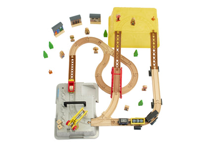 Imaginarium Stow Away Train Set - 64 Pieces