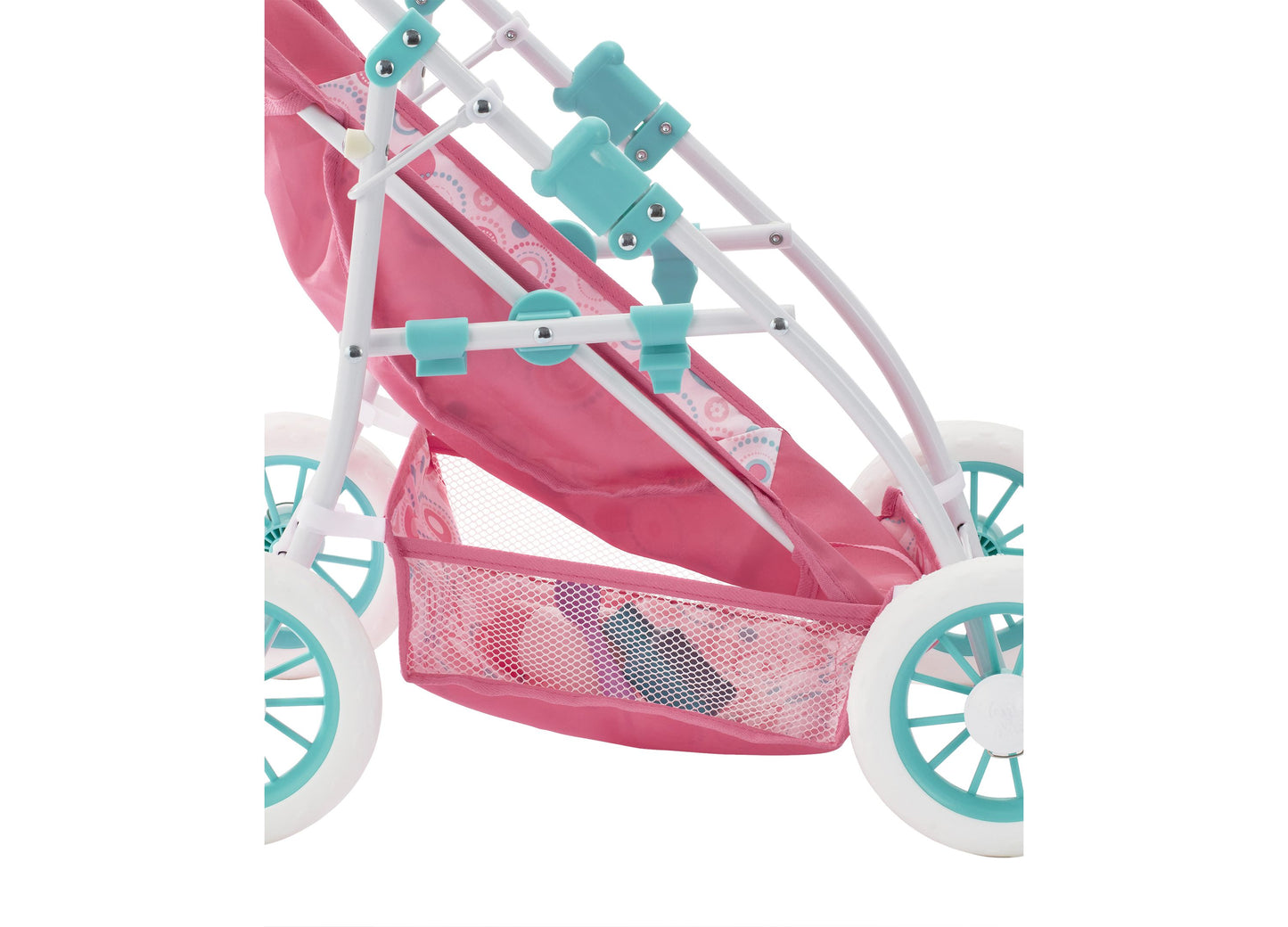 You & Me Versatile Convertible Doll Pram for 12-16 Inch Dolls