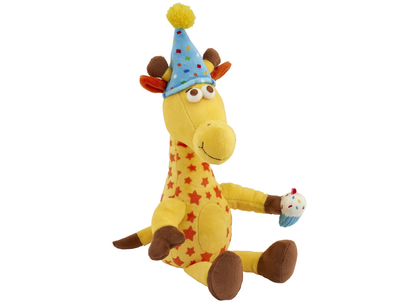 Toys R Us Geoffrey the Giraffe 9 inch Birthday Plush - Yellow