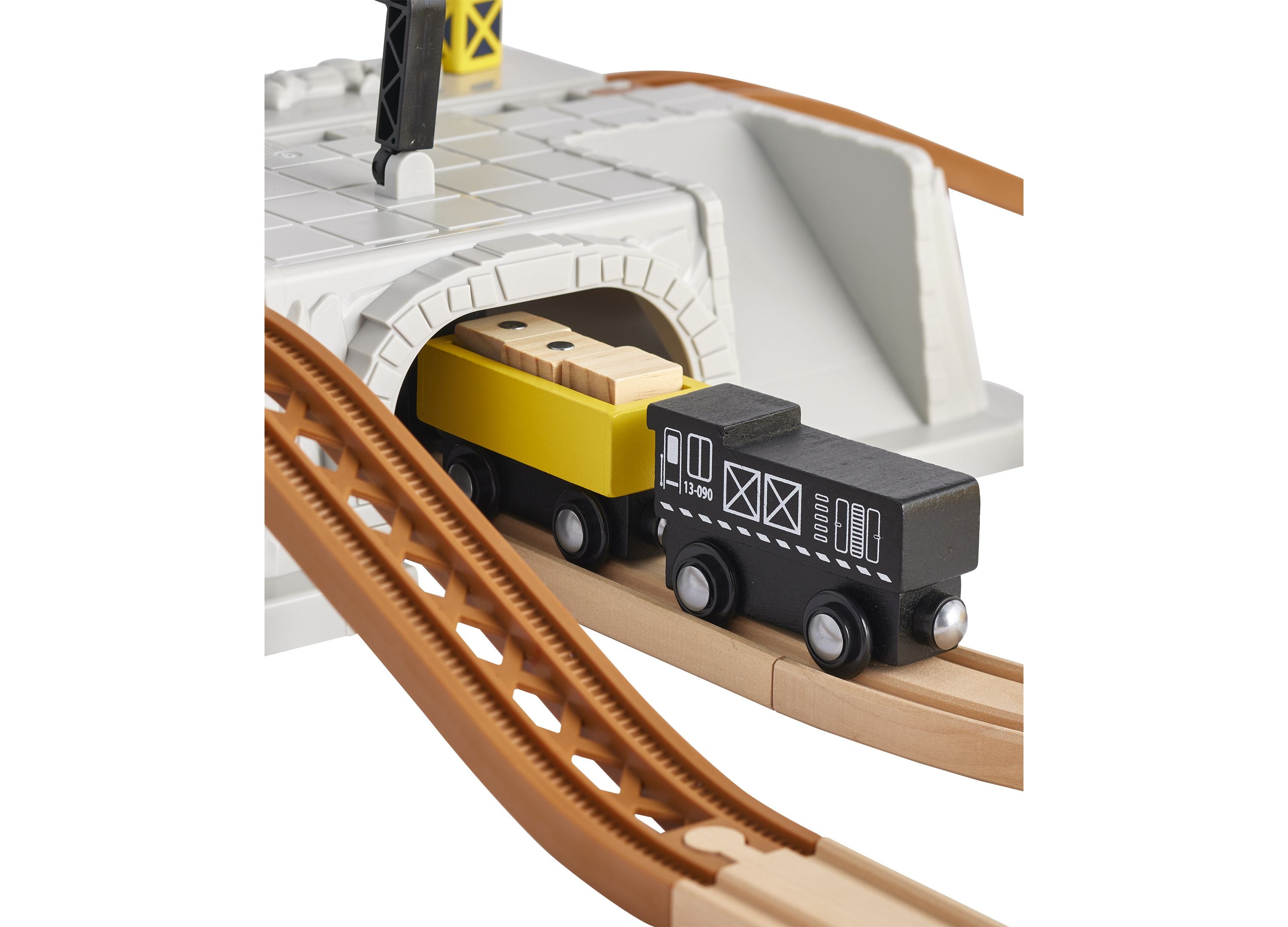 Toys R Us Geoffrey train buildings wooden accessories,and top tracks