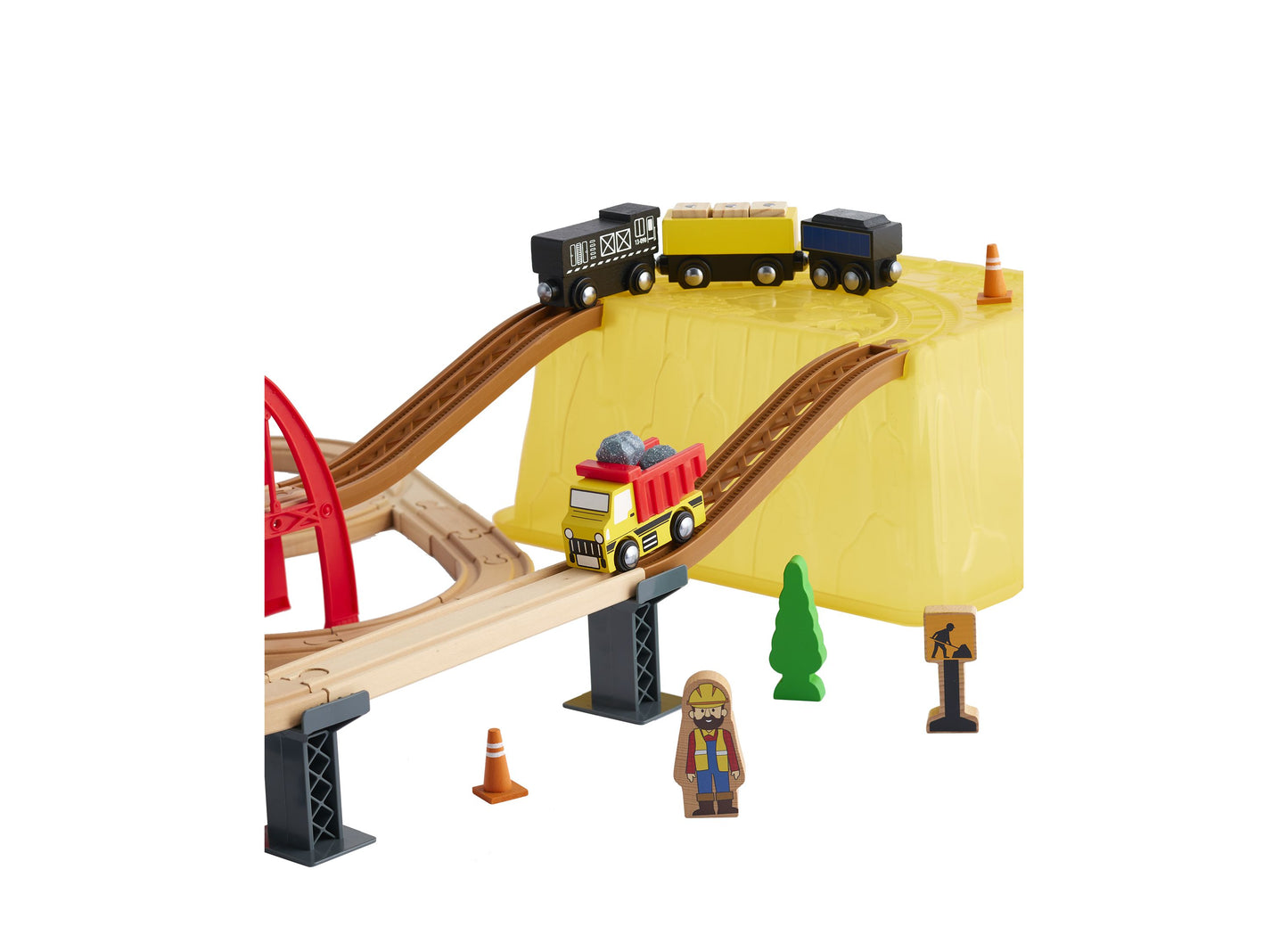 Imaginarium Stow Away Train Set - 64 Pieces