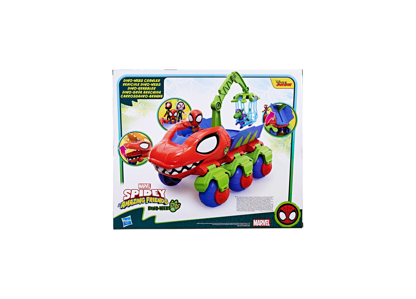 Marvel Spidey and His Amazing Friends Dino-Webs Crawler Playset