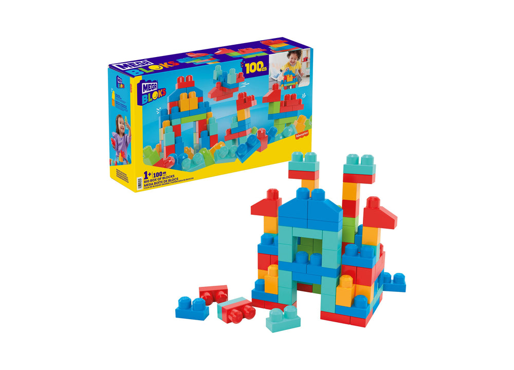 Mega Bloks Fisher-Price Big Box of Blocks Building Toy