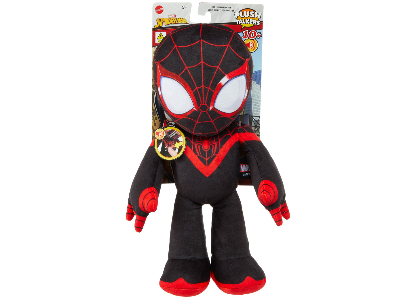 Marvel 11.75 inch Talking Miles Morales Plush Toy