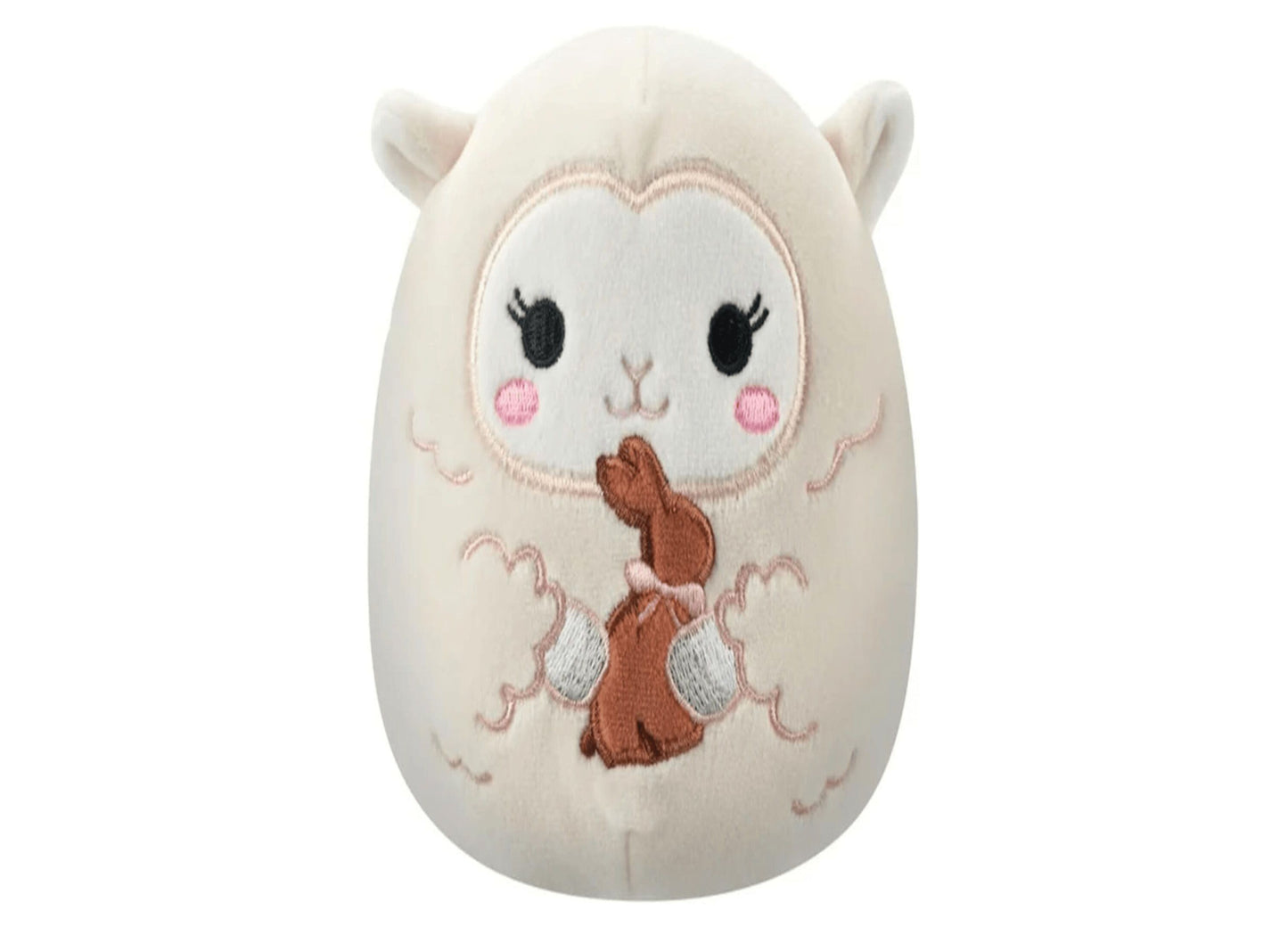 Squishmallow 14 inch Sophie Lamb Plush - Cream with Daisy Pattern