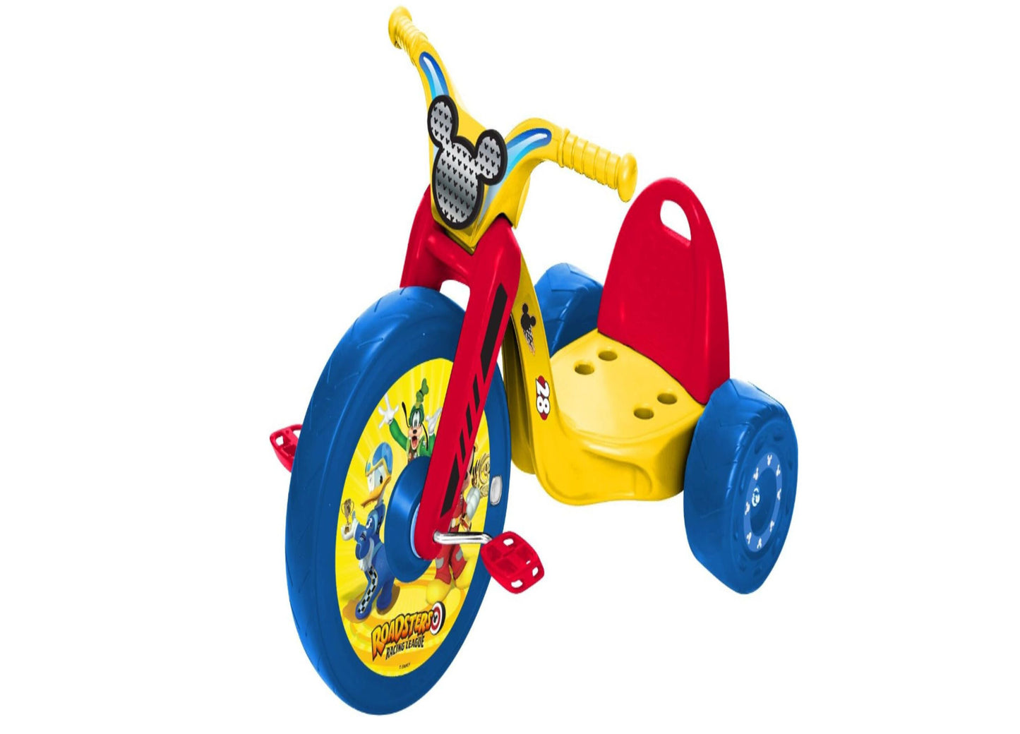 Disney Mickey Mouse Roadster Racers 15-Inch Fly Wheel Ride-On