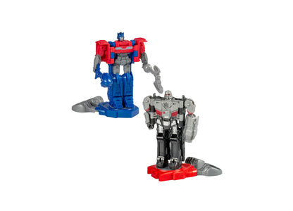 Transformers One 4.5 inch Robot Battlers Optimus Prime and Megatron Action Figure 2-Pack