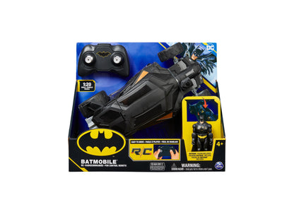 DC Comics Remote Control Batmobile - 1:20 Scale - Authentic Batman Design