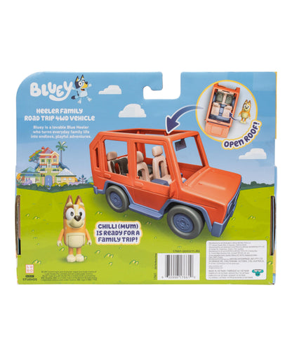 Bluey Heeler Family Raod Trip 4WD Vehicle S11