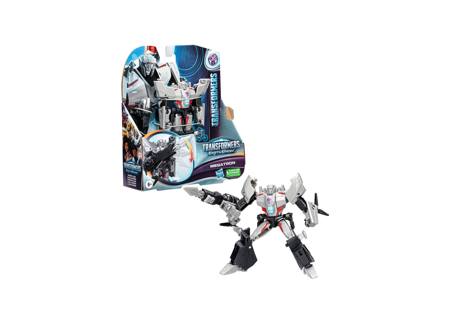 Transformers EarthSpark 5-Inch Megatron Warrior Action Figure