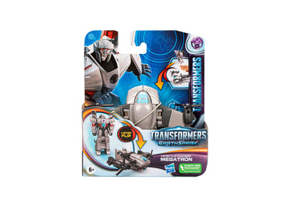 Transformers EarthSpark 1-Step Flip Changer Megatron Action Figure