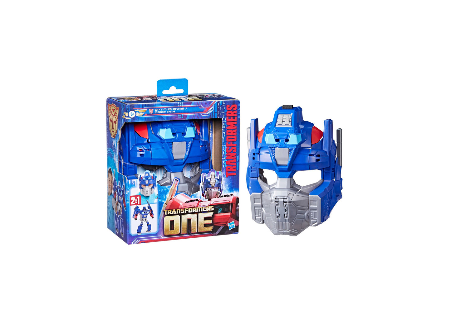 Transformers One 2 in 1 Optimus Prime Orion Pax Mask Action Figure